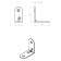 Tundra bracket MK, 40x40 mm, zinc coating, 1 pc.
