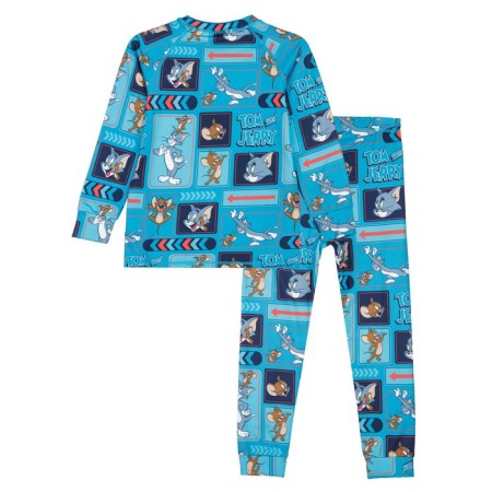 Thermal complex for a boy: trousers, sweatshirt, height 104 cm-1