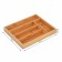 TOM tray for TOM cutlery, 5 sections, in a drawer, bamboo