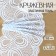 Lace elastic fabric, 180 mm × 2.7 ± 0.5 m, the color of the sky blue