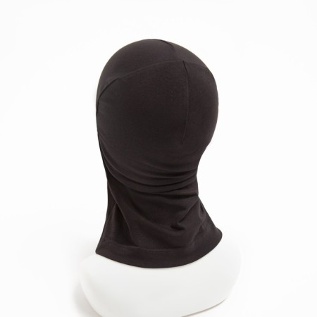 Balaclava plain minaku, black color, rr One size-1