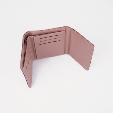 Women's wallet on magnets, powder color-3