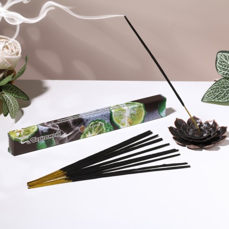 Incense "Charm of East Bergamot", 20 sticks in packaging
