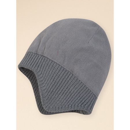 Children's hat, size 48-50, gray color-4
