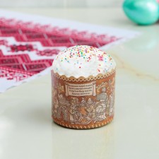 Paper form for cupcake, muffins and kulich 