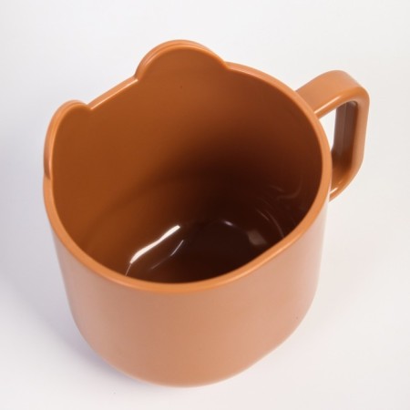 Children's mug 260 ml., "Bear", brown color-3