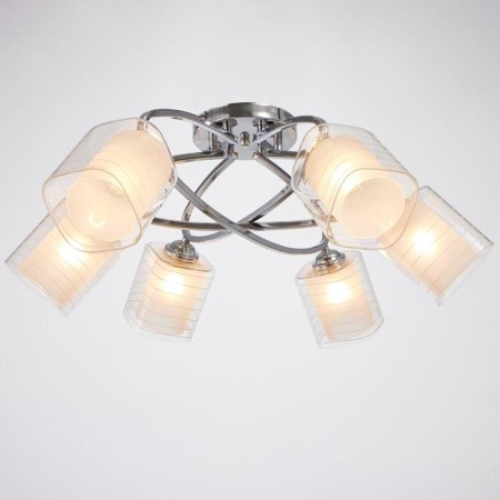 Chandelier 6591177/6 E27 40W chrome 72x72x24 cm Bayerlux-1
