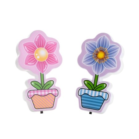Nightlight "Flower" LED MIX (220V) 2x6x11 cm Risalux-7