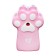 Mechanical sharpener with container, pink paw