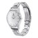 Men's wrist watch, D-4.2 cm, metal strap, white dial