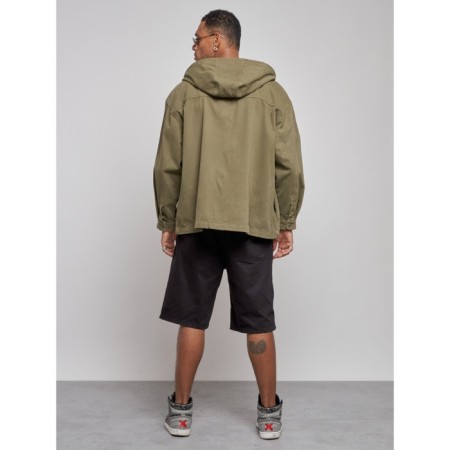 Jeaning jacket men's, size 50, khaki color-3