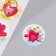 Stick Paper "Love" d = 2.5 cm 252 pcs in roll