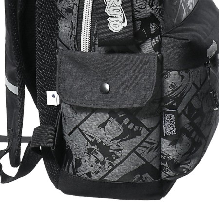 Youth backpack 45 x 29 x 13 cm, Seventeen, Naruto, Black/Gray NTKB-UT1-5023-10
