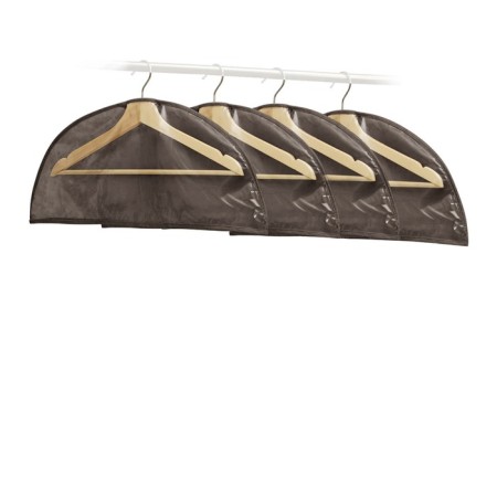A set of horn covers for a hanger, 4 pcs, brown color-2
