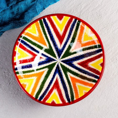 Subnitsa Rishtan ceramics "Atlas", 28 cm-1