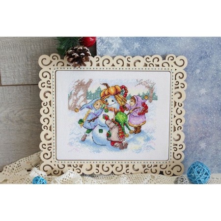 Embroidery Set "Friendly Team" 15 × 19 cm-3