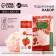 Gift set of cosmetics "Bright emotions", shower gel 250 ml and washcloth, pure happiness