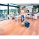 A set of moist cleaning Leifheit Clean Twist M Ergo, mop, bucket on wheels