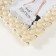 Photo frame 1131 10x15 cm "Pearls" plastic, col. lactic