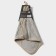 Raccoon Gold Grey cleaning napkin, 32 × 32 cm, gray color