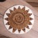 Wicker rug round 38 cm