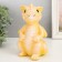 Piggy bank "Dragon" 18x10x10 cm, yellow
