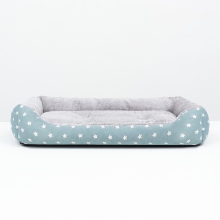 Lynchik for animals "Stars", 77 x 55 x 15 cm, gray-1