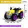 The “Farmer” Tractor-Perevoysh Tractor works on batteries, yellow color