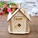 Wooden piggy bank "House"
