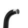 Bath mixer Zein Z2494, pouring 20 cm, crane-boux 1/2, with shower set, black/chrome