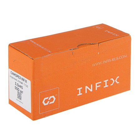Self -cutting output Infix, 3.5x45 mm, hide, Torx10, yellow zinc-1