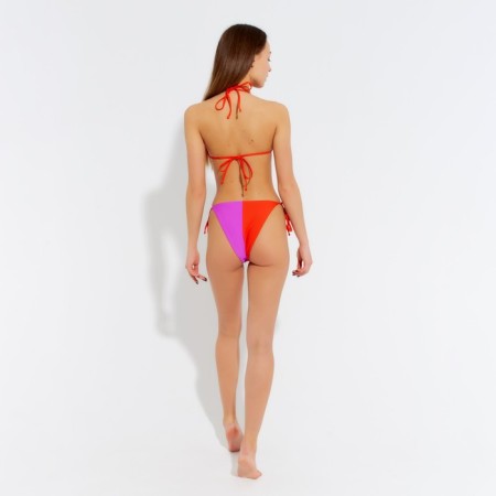 Swimsuit female separate minaku color orange/lilac, size 46-3