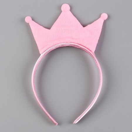 Carnival set "Stylish Princess": Rain, Pink dress with a crown, height 98 cm-10