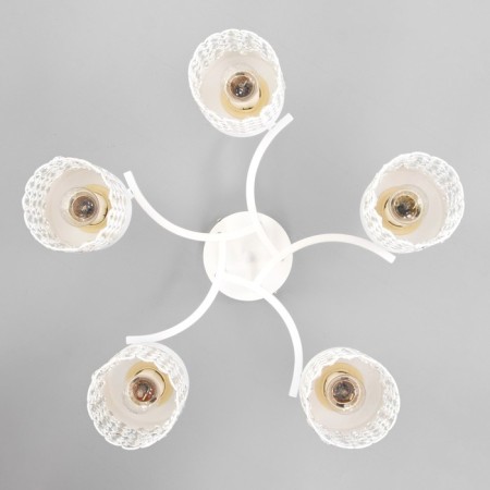 Chandelier gallop "Lika" 5x60W E27 white-4