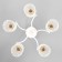 Chandelier gallop "Lika" 5x60W E27 white