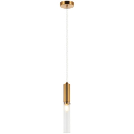 Suspended Satori 1xe14 40W lamp, size 5x5x41-150 cm, bronze color