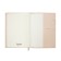 Organizer, A5, 128 sheets, a cage, the cover of the leatherette, with a side bookmark, "business", beige