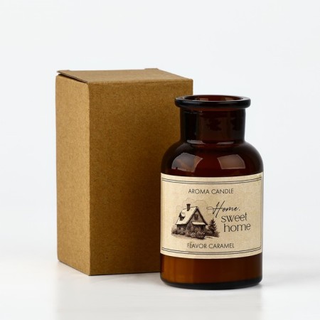 Interior candle "Sweet Home", fragrance Carmel-1