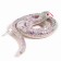 Soft toy "Snake", 15 cm, silver color