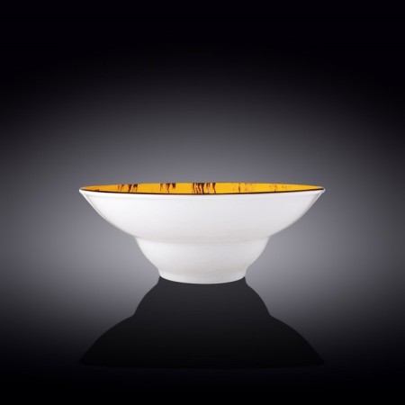 Deep plate Wilmax England Scratch, D = 25.5 cm, 1.5 l, yellow color-1