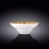 Deep plate Wilmax England Scratch, D = 25.5 cm, 1.5 l, yellow color
