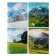 Notebook 96 sheets in Calligrata Call "Nature", cover Cover Cardboard, OFSET BOLK, MIX