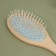 Massage comb, 22 × 7 cm, beige/blue color