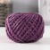 Yarn 100% juts "Softino Jute Colored" 50m ± 2m purple 50 g