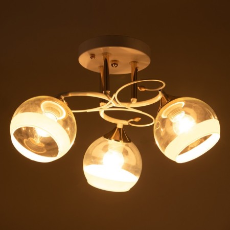 Anava chandelier 3KHE27 40W white 48x48x25.5 cm Bayerlux-2