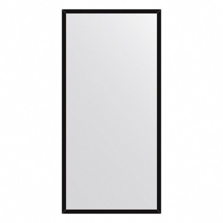 EvoForm mirror in the baguette frame, 20 mm, 46x96 cm, black color