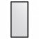 EvoForm mirror in the baguette frame, 20 mm, 46x96 cm, black color