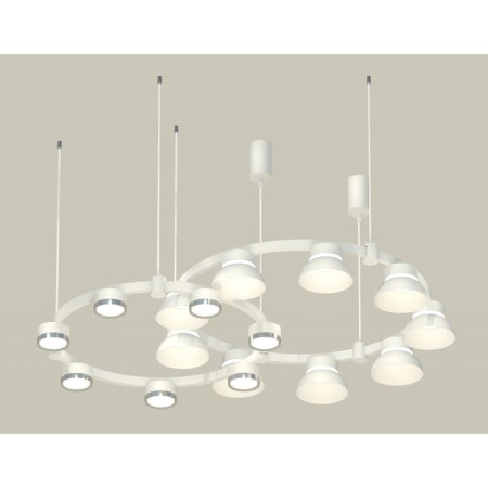 Ambrella Light, XR92081100, GX53 LED 12 W, white sand, silver, white matte color