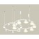 Ambrella Light, XR92081100, GX53 LED 12 W, white sand, silver, white matte color
