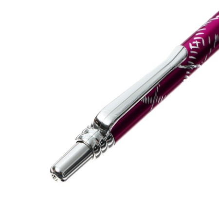 Ballic handle, automatic, "curls" 0.5 mm, blue rod, mix-3